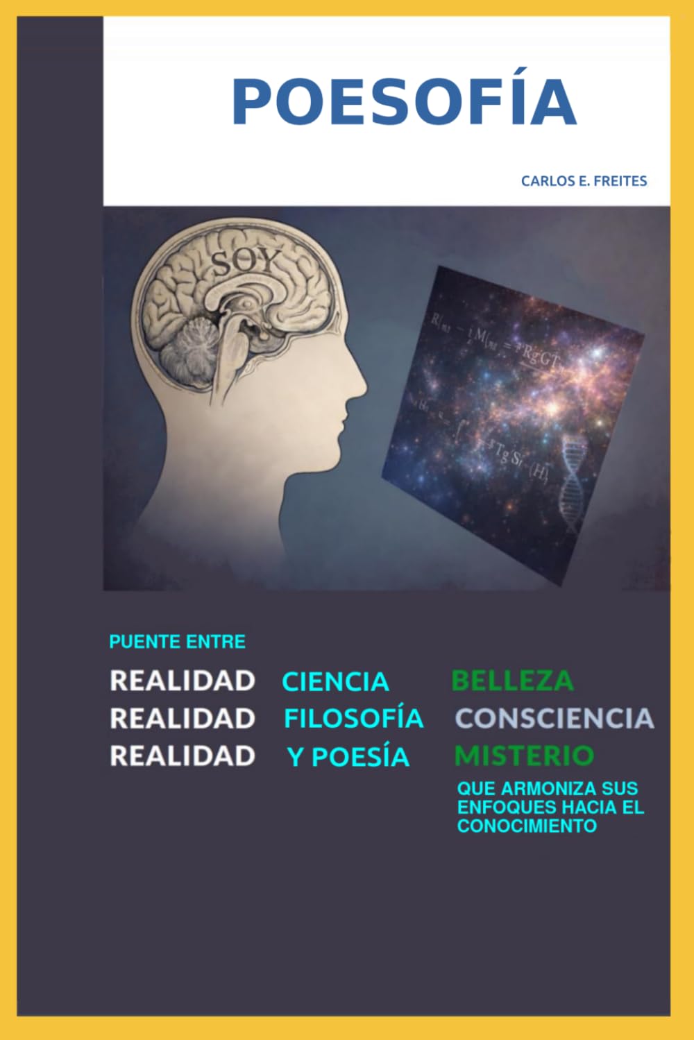 Portada del libro Poesofía, de Carlos E. Freites